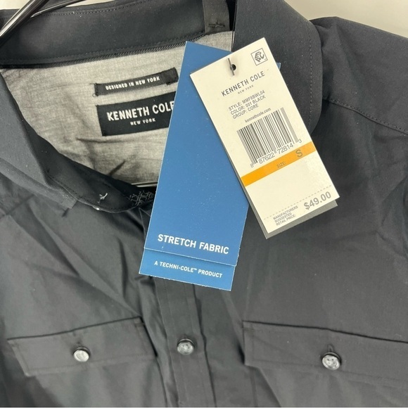 NWT Kenneth Cole New York Button Down Shirt. - Picture 7 of 9